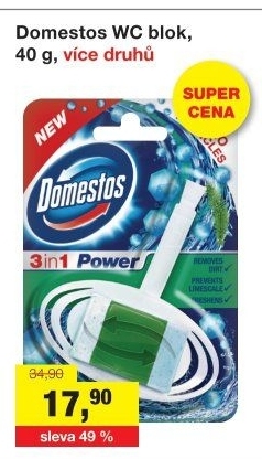 WC bloky Domestos