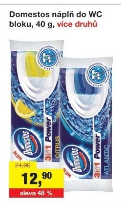 WC blok Domestos - náplň