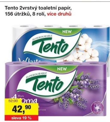 Toaletní papír 2vrstvý Tento