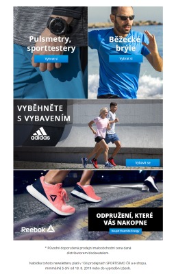 akční leták Sportisimo 18.8.2019-23.8.2019