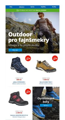 akční leták Sportisimo 27.8.2019-1.9.2019