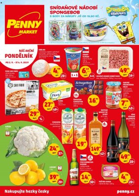 akční leták Penny Market 2.9.2019-4.9.2019
