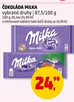 Čokoláda Milka