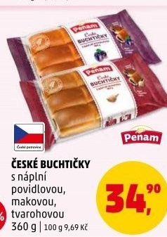 České buchtičky Penam