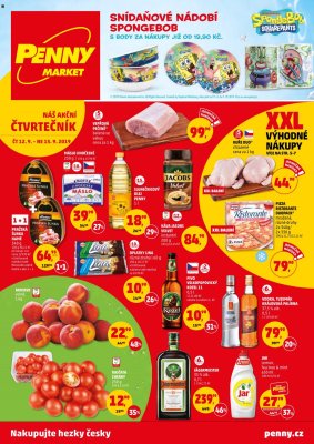 akční leták Penny Market 12.9.2019-15.9.2019