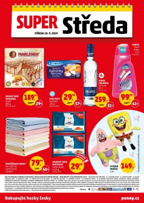 akční leták Penny Market 16.9.2019-18.9.2019