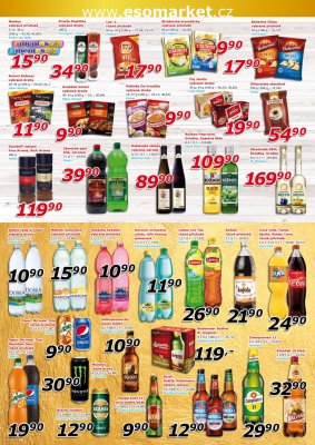 akční leták ESO MARKET 25.9.2019-6.10.2019