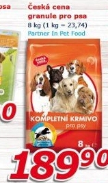 Granule pro psy Česká cena