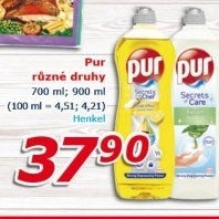 Prostředek na nádobí Pur