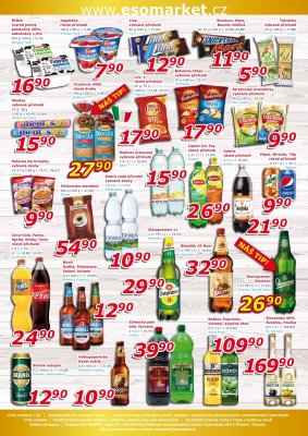 akční leták ESO MARKET 25.9.2019-6.10.2019