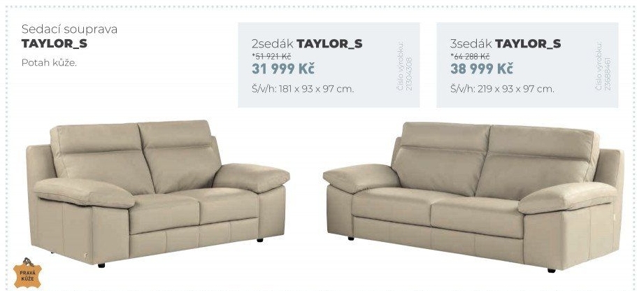 Sedací souprava Taylor S