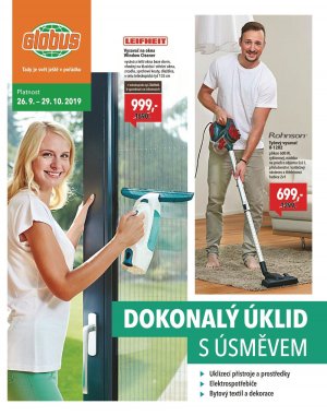 akční leták Globus 26.9.2019-29.10.2019
