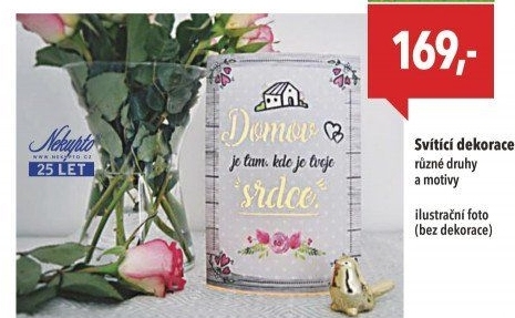 Dekorace svíticí Nekupto