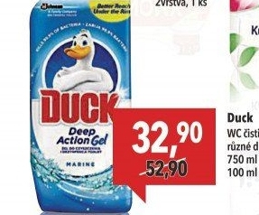 Gelový čistič WC Duck