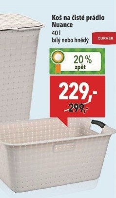 Koš na prádlo Nuance Curver