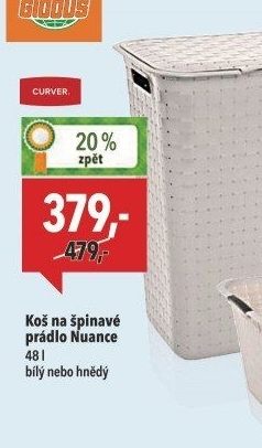 Koš na prádlo Nuance Curver