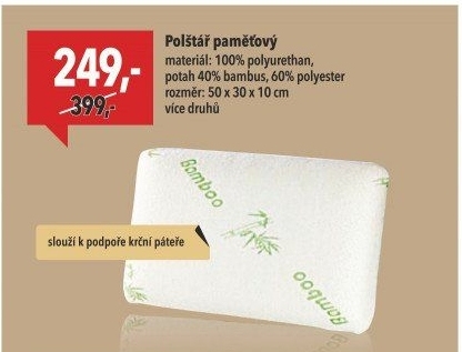 Paměťový polštář