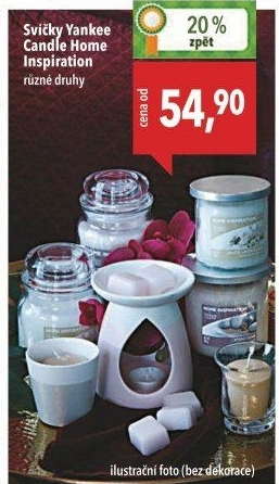 Svíčky Home Inspiration Yankee Candle