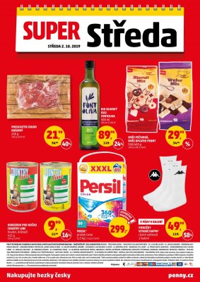 akční leták Penny Market 30.9.2019-2.10.2019