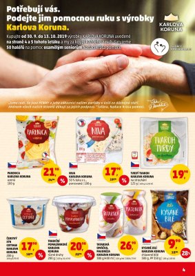 akční leták Penny Market 30.9.2019-2.10.2019