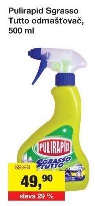 Čistič Sgrasso Tutto Pulirapid