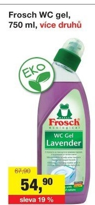 Čistič WC gelový Frosch