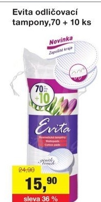 Odličovací tampony Evita