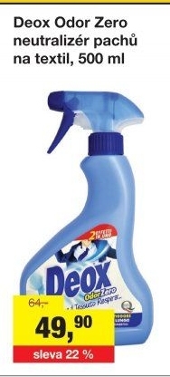 Odstraňovač zápachu Deox