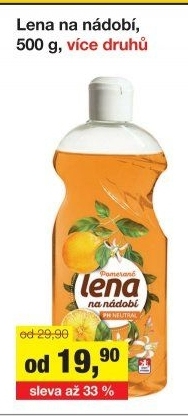 Prostředek na nádobí Lena