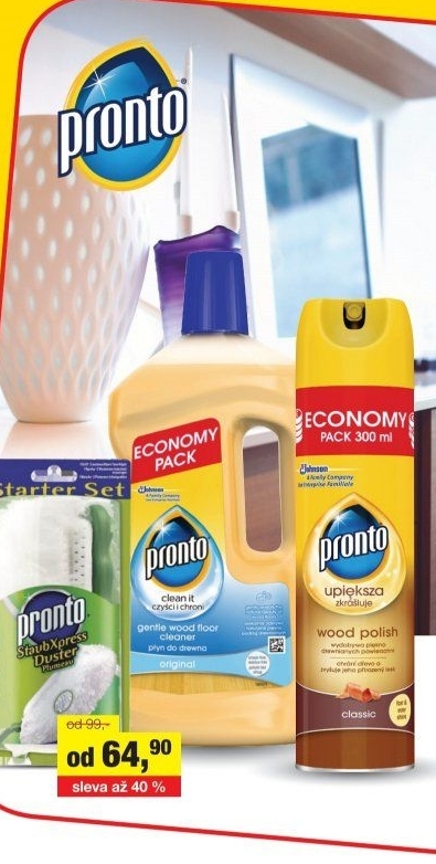 Prostředky čisticí Pronto