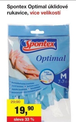 Rukavice Optimal Spontex