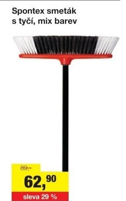 Smeták s tyčí Spontex