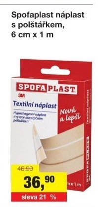 Textilní náplast Spofaplast