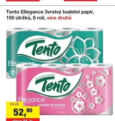 Toaletní papír 3vrstvý Tento