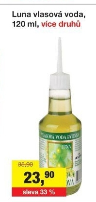 Vlasová voda Luna
