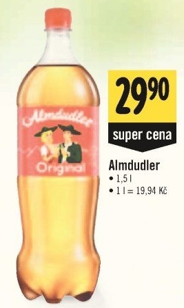 Bylinková Alpská limonáda Almdudler