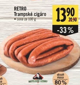 Cigáro trampské Albert Retro