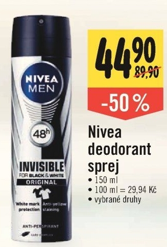 Deodorant sprej Nivea