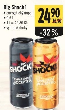 Energetický nápoj Big Shock