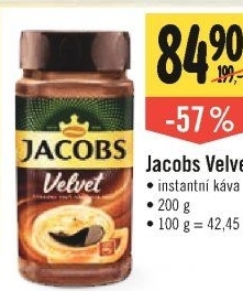 Instantní káva Jacobs Velvet