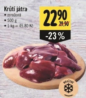 Játra krůtí mražená