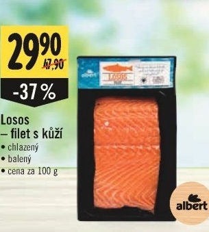 Losos filety Albert