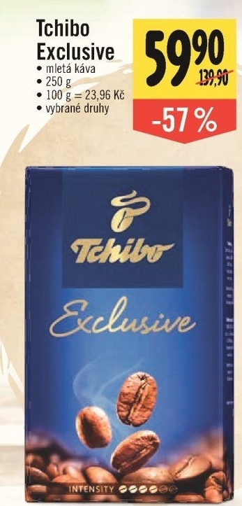 Mletá káva Tchibo Exclusive