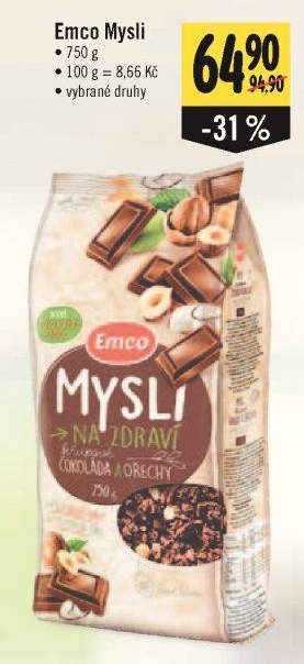 Müsli Mysli na zdraví Emco