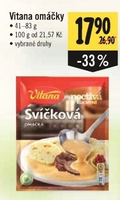 Omáčky instantní Vitana
