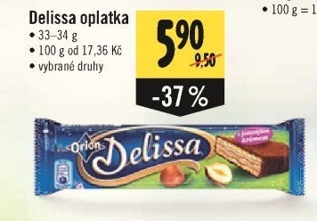 Oplatky Delissa Orion