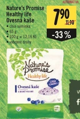 Ovesná kaše Healthy life Nature'
