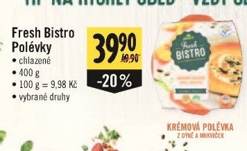 Polévky Albert Fresh Bistro