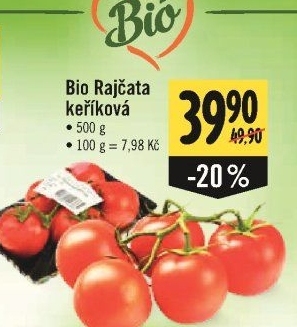 Rajčata keříková bio