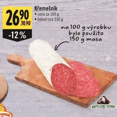 Salám Křemešník Premium Kostelecké uzeniny